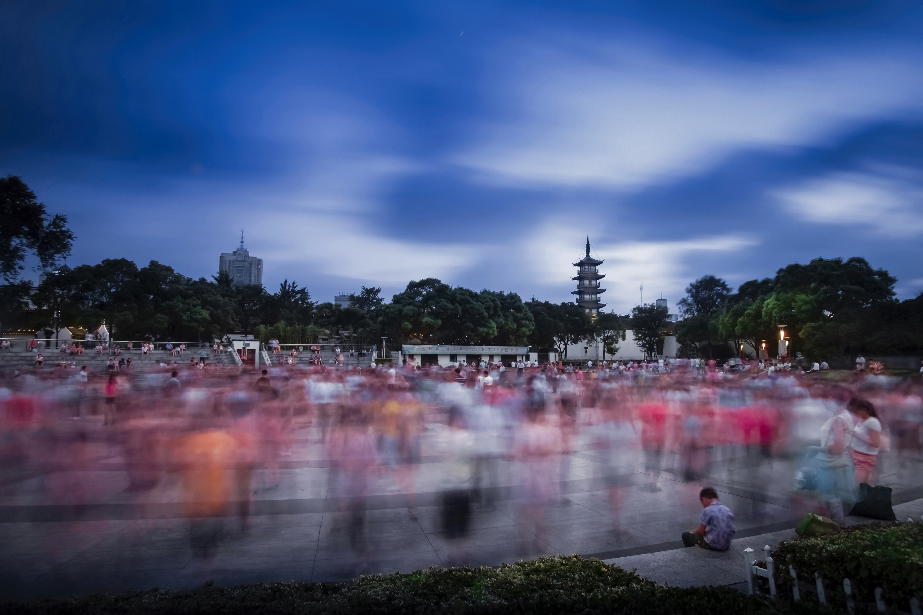 博乐广场健身活动