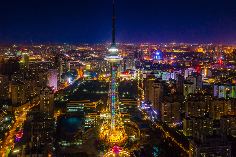 夜幕下的哈尔滨(组照)